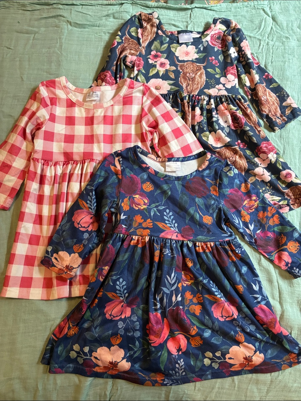 12-18MO Long Sleeve Dress Bundle